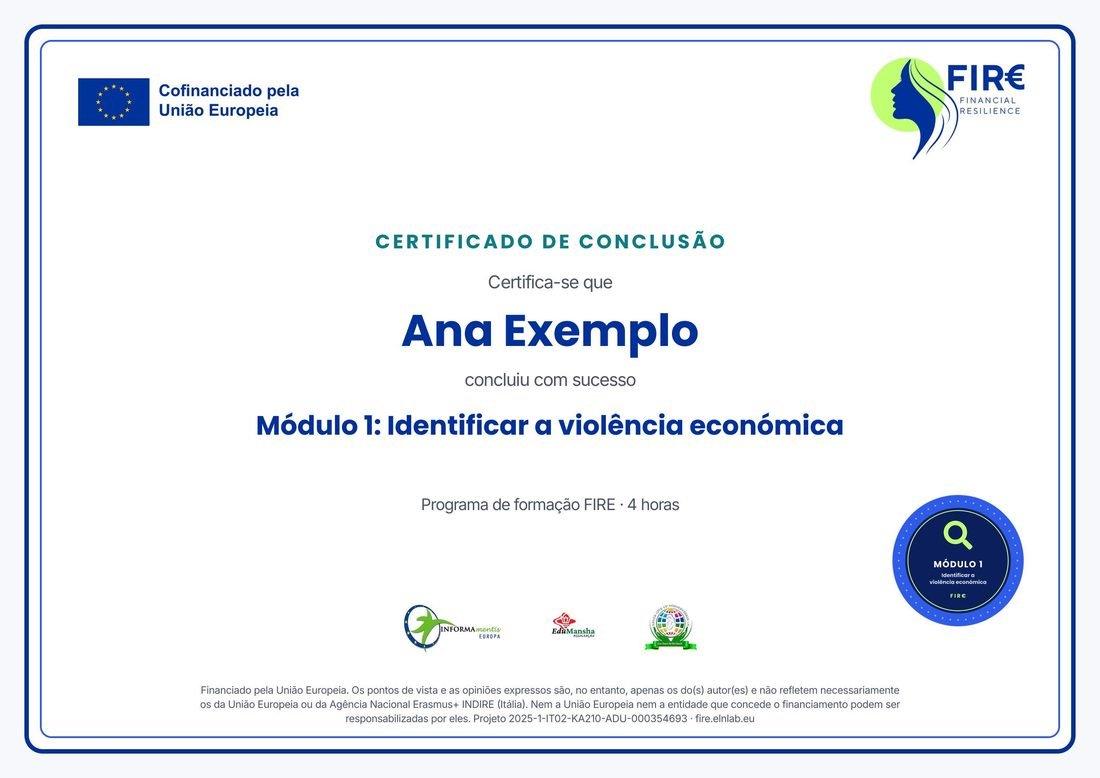 Certificado do módulo 1